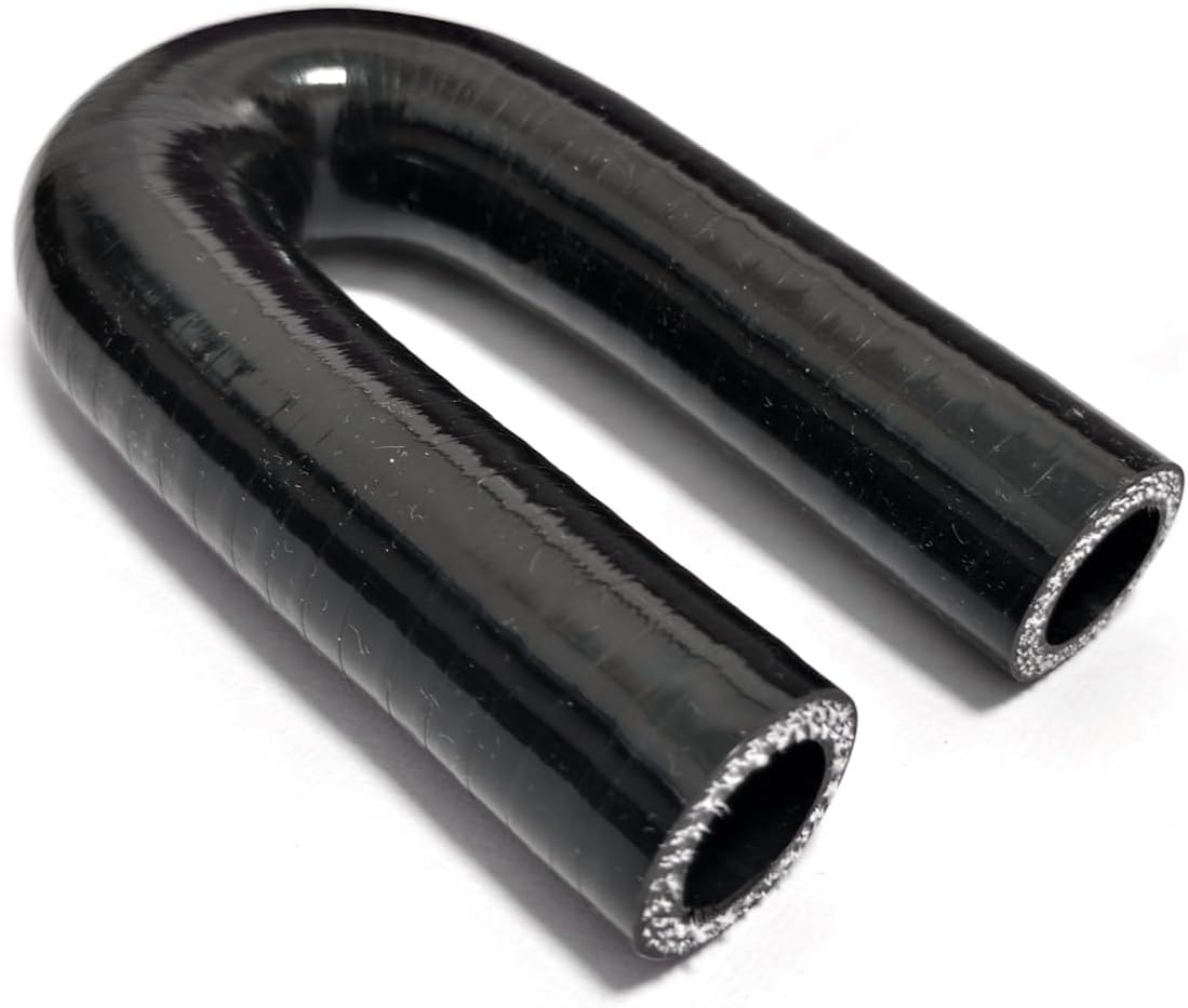 Manguera silicona intercooler 7/8" 22mm curva 180grados