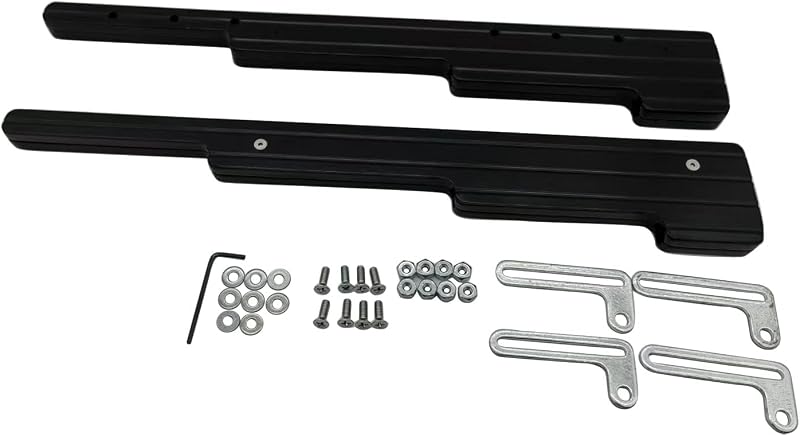 Separadores bujía aluminio negro comp V8 302 350 454
