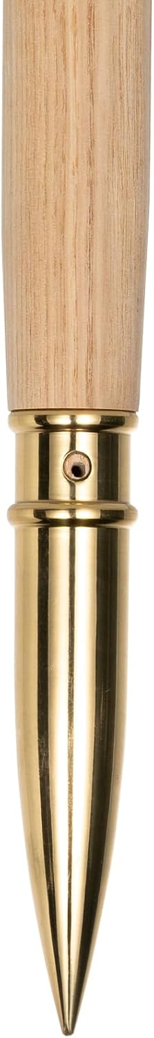 Casquillo inferior latón dorado para poste guidón militar 1"