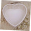 Estuche corazón para recién nacido madera 16.5x16.5x4.7pulg