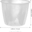 Taza medidora plástico alimenticio 5.4oz transparente cocina