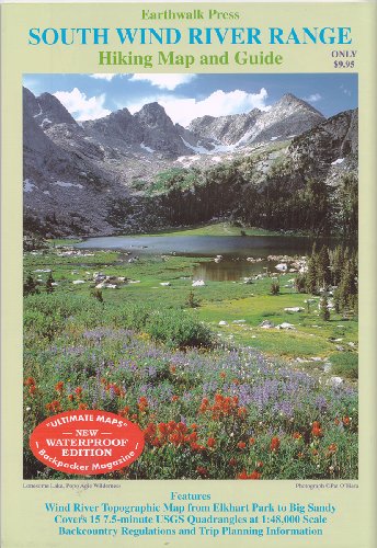 Mapa senderismo Southern Wind River Range