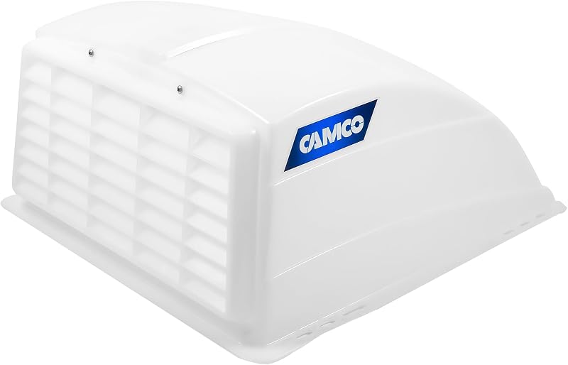 Cubierta ventilación techo RV blanca