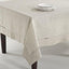 Mantel poliéster lino borde vainica 65x84pulg