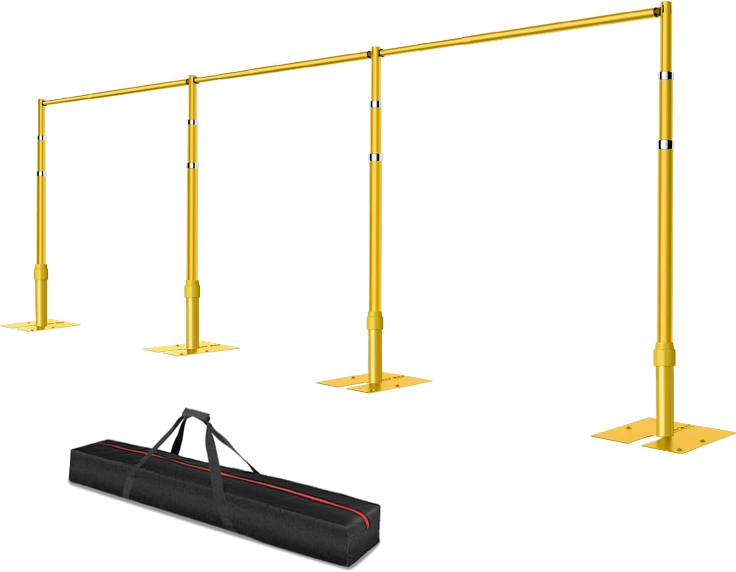 Soporte fondo ajustable 10x30ft metal para fiestas boda