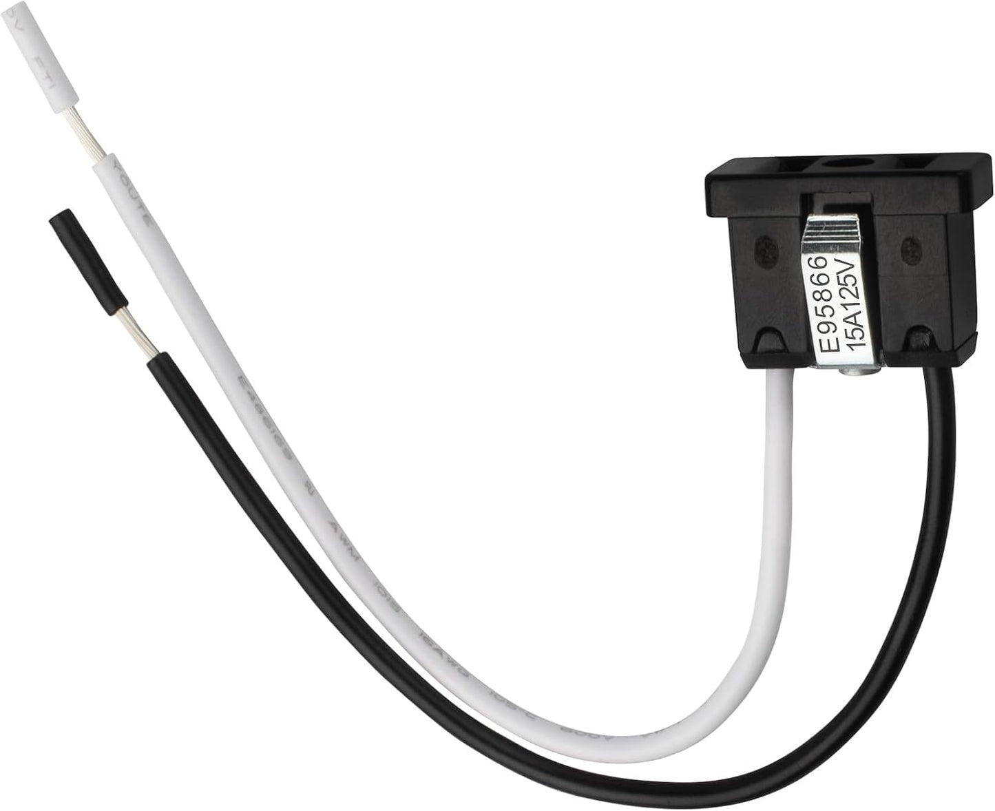 Extractor receptáculo ventilador Broan 15A 125V negro