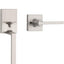 Set cerradura y pestillo puerta níquel satinado