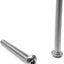 Tornillos cabeza botón M5x45 acero inox 304 hexagonal 30uds