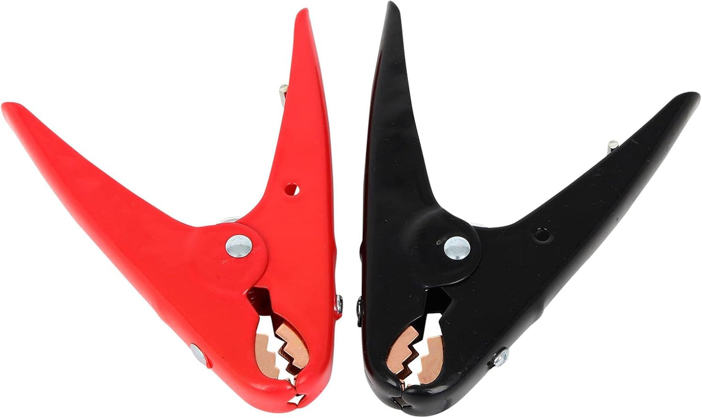 Abrazaderas cable puente 2 pzas con clips loro aisladas