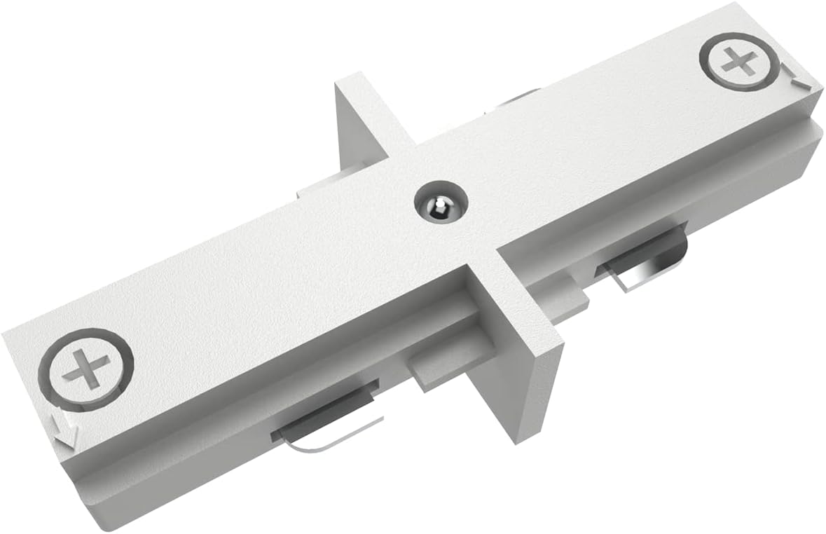 Iluminación H Track conector blanco UL