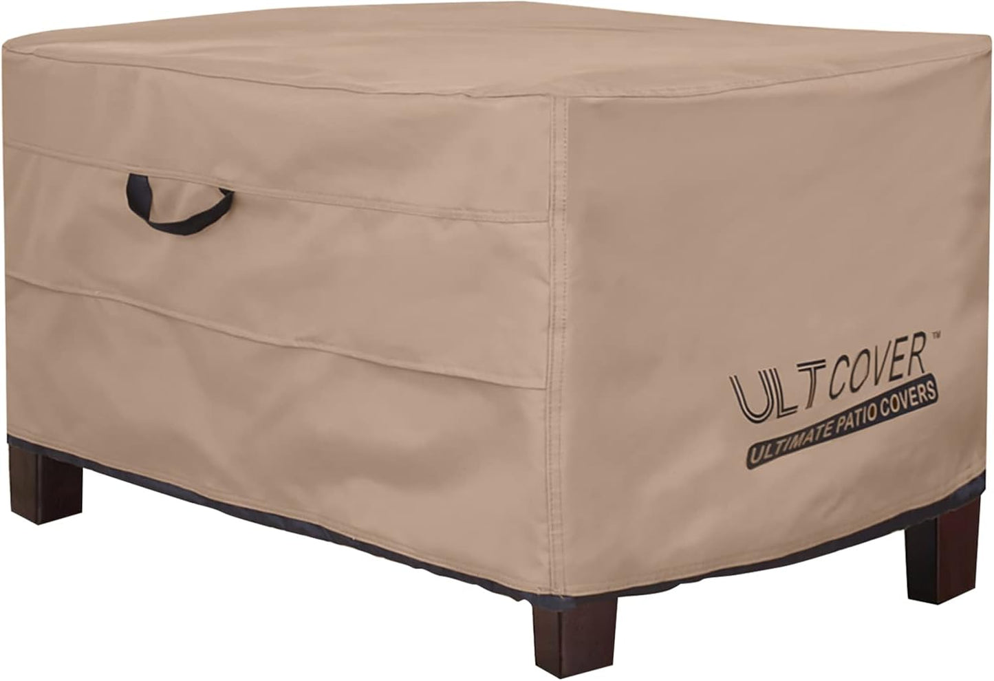 Cubierta otomana impermeable para patio 26x20x18pulg