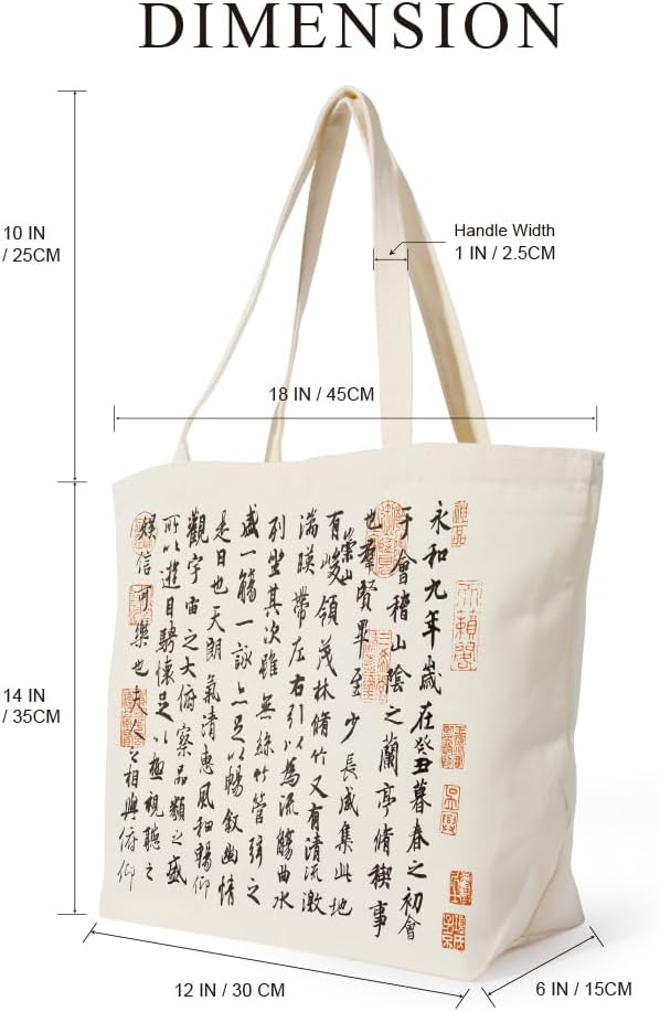 Bolsas lona arte chino tradicional inspiradas ópera Pekín