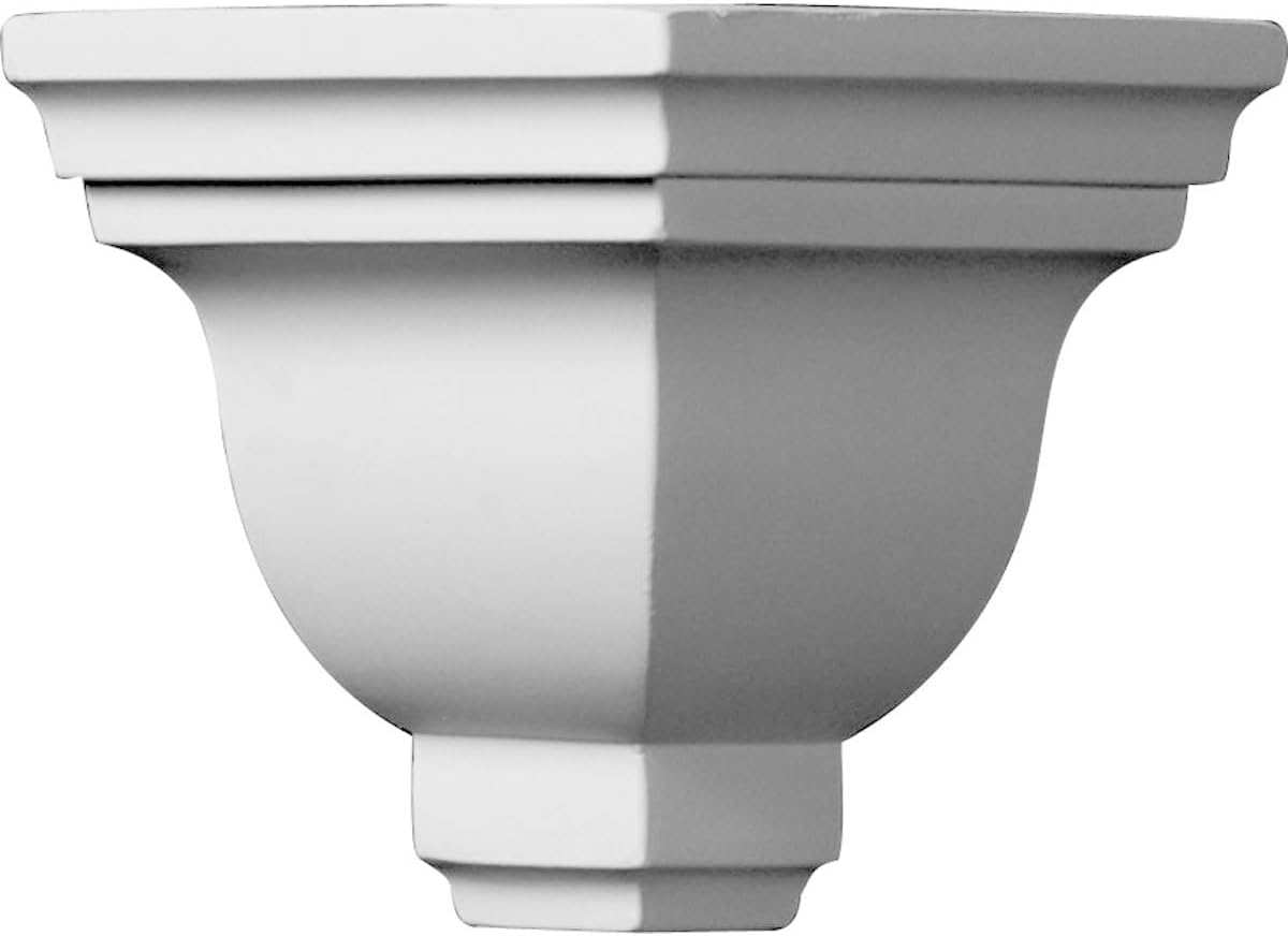 Moldeo esquina exterior 5pulg x 5pulg imprimado