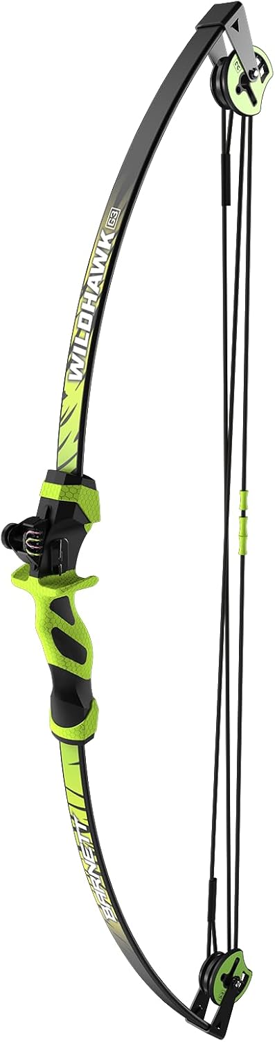 Arco Compuesto Wildhawk para Niños 5 Años con 2 Flechas