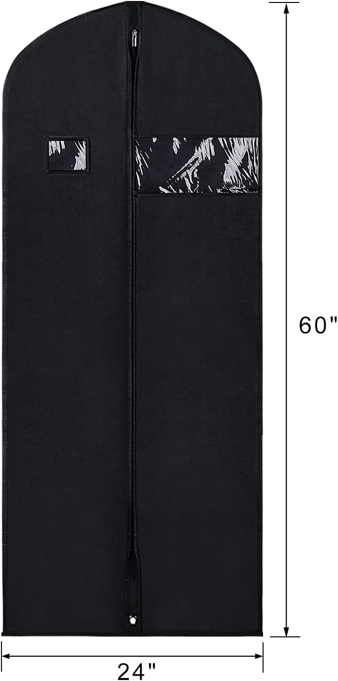 Bolsas colgar ropa 60" set 8 para vestidos largos y trajes