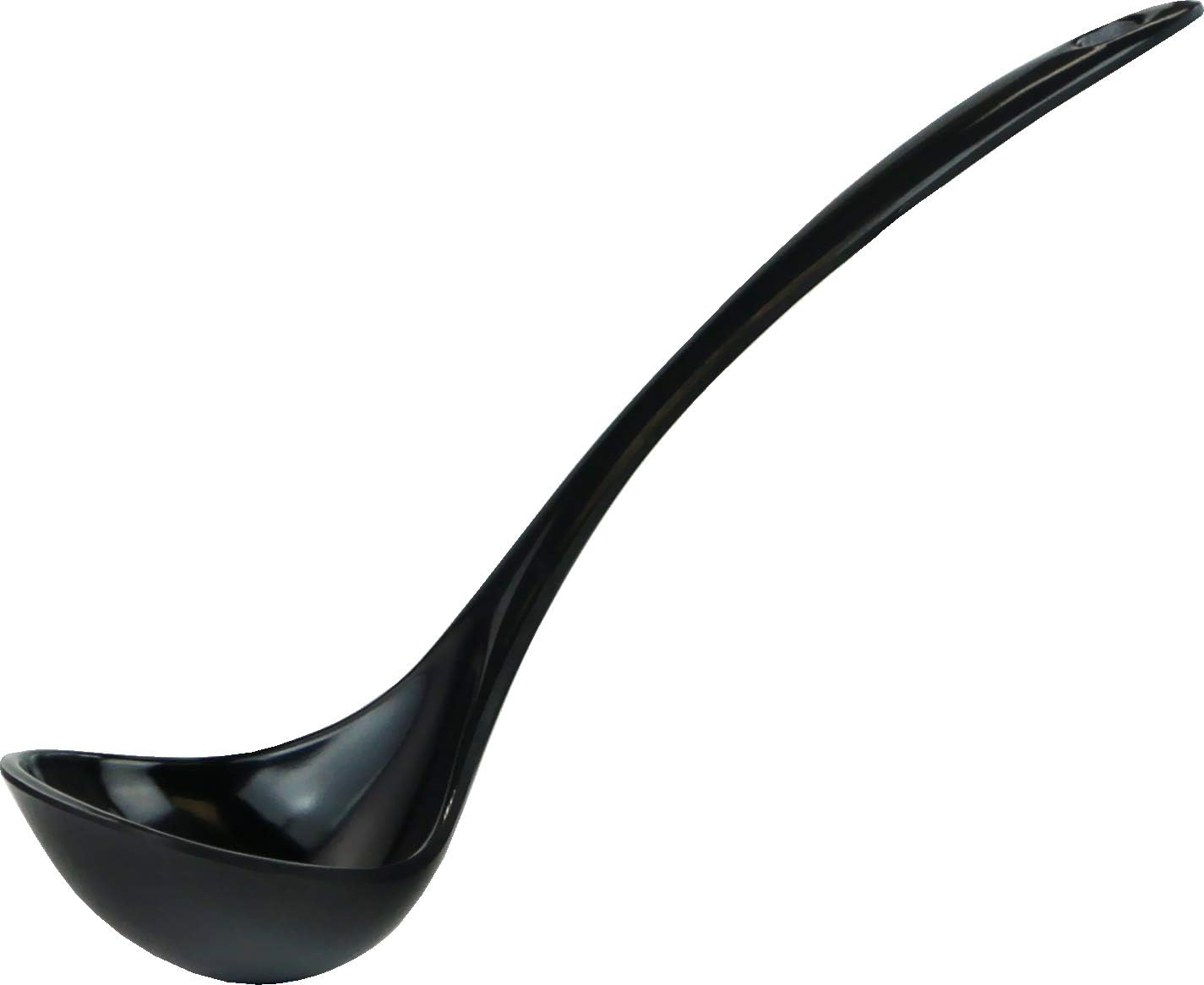 Cucharón melamina sopa cocina 10.5pulg set 6 color
