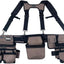 Set 3 Bolsas Herramientas Suspensión Marrón y Negro