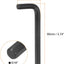 5 Llaves Hex 5/16pulg Acero Cromo Vanadio Negro