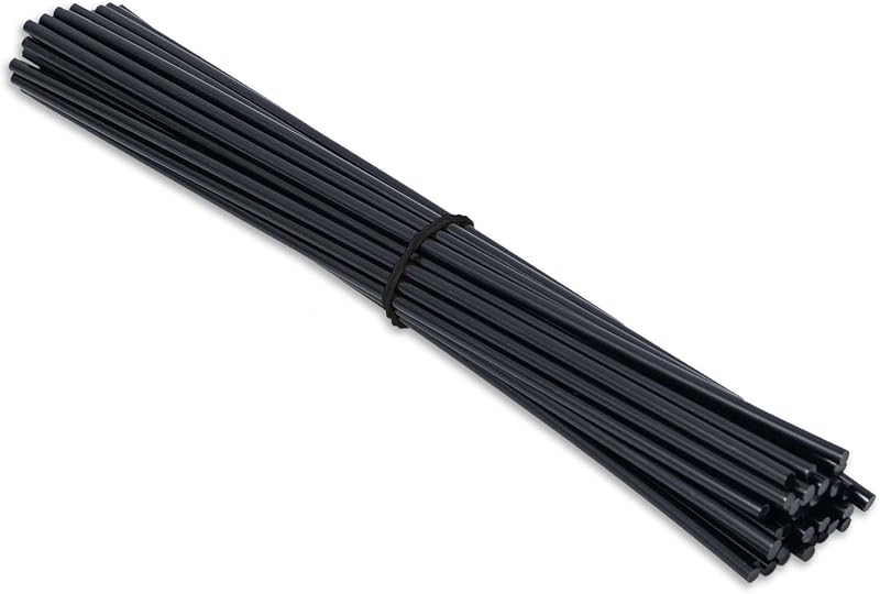 Varilla soldadura plástico HDPE negro 3/16x12" 40 pies