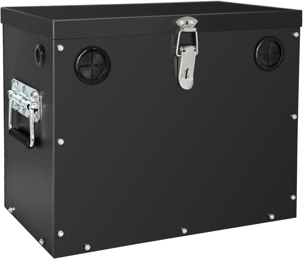 Caja batería 12V coche RV barco acero ensamblado grupo