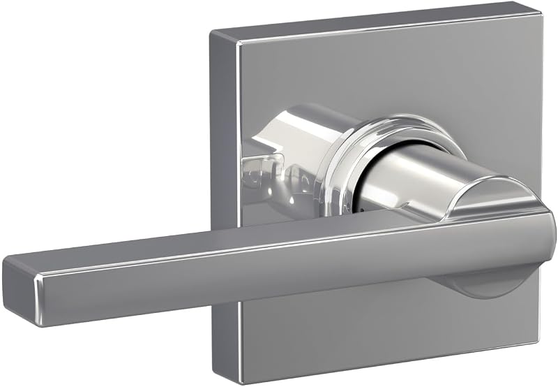Manilla pasillo armario cromo brillante Schlage F10