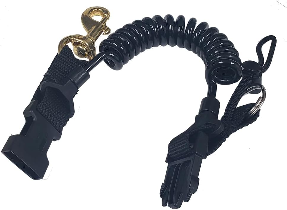 Cordón choque Snappy 36" anillo dividido broche latón