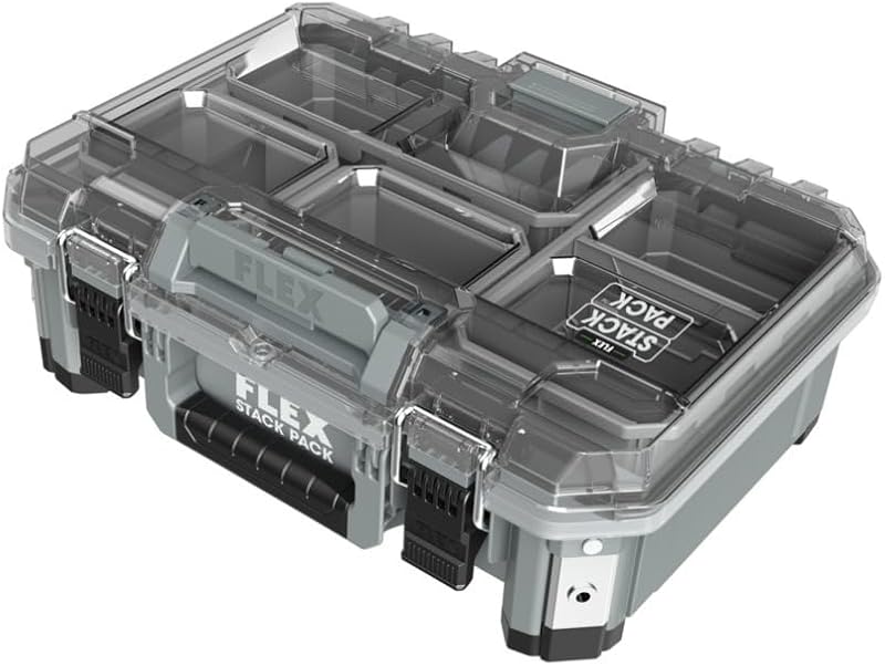 Caja organizadora compacta con sistema de almacenamiento