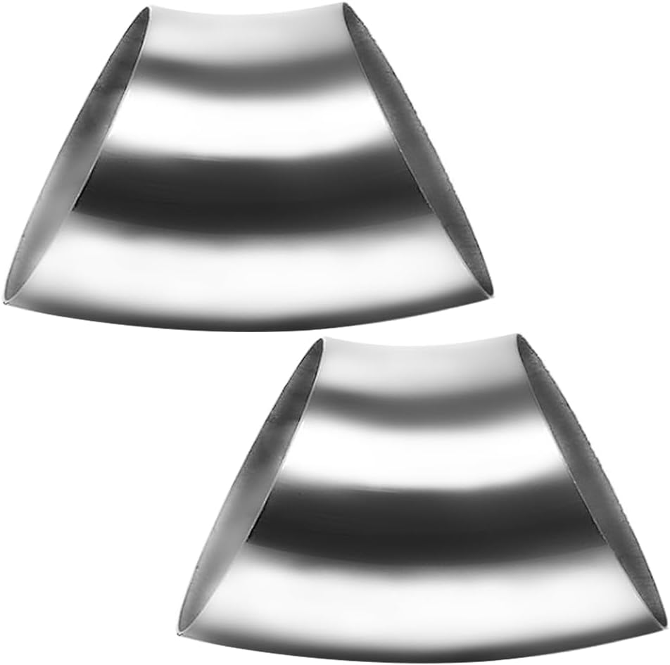Codo tubería acero inox 2.5" 45grados escape auto