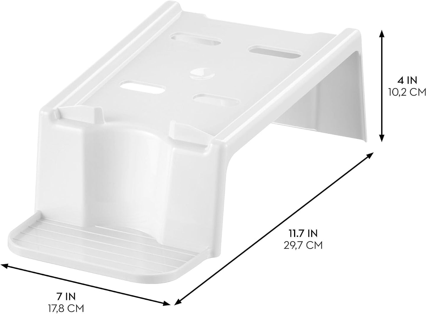 Soporte detergente líquido color blanco cuarto lavado