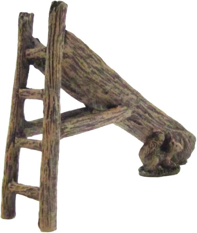 Set troncos madera mini decoración jardín hadas