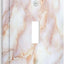 Cubierta interruptor granito jade rosa placa baño