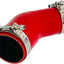 Codo reductor silicona 2-2.5" 45 grados pierna refrigerante