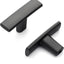 30 Pomos Negros Mate 1-3/4pulg Tiradores Cajones Cocina