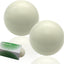 2 Pzas Pallino Bocce Ball Repuesto Juego Boule Blanco