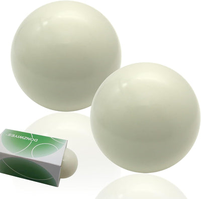 2 Pzas Pallino Bocce Ball Repuesto Juego Boule Blanco