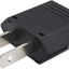 Adaptador enchufe europeo a estadounidense tipo E/F a A/B 2uds