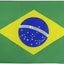 Bandera Brasil 3x5ft poliéster 2 ojales latón