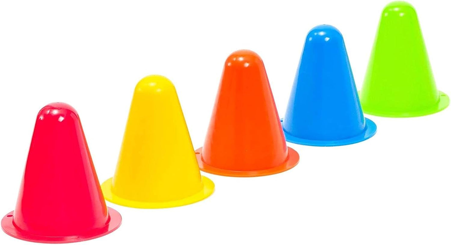 Conos plásticos para entrenamiento de fútbol 3" set 50