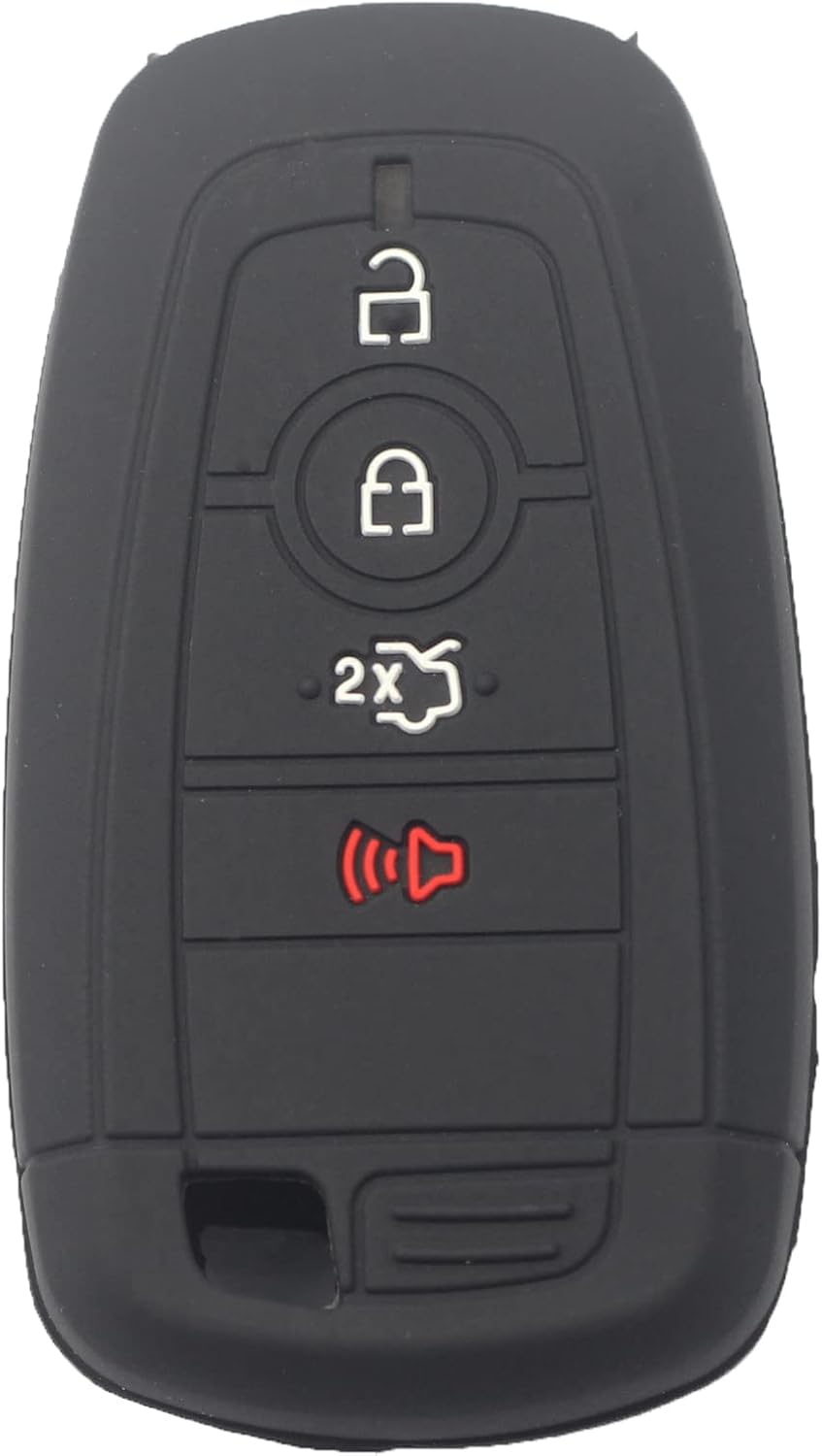 2 Fundas Silicona 4 Botones Llave Inteligente Ford Edge