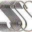 20 Ganchos Metal Forma S para Cocina Baño