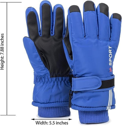 Guantes nieve niños antiderrap 5-10Y
