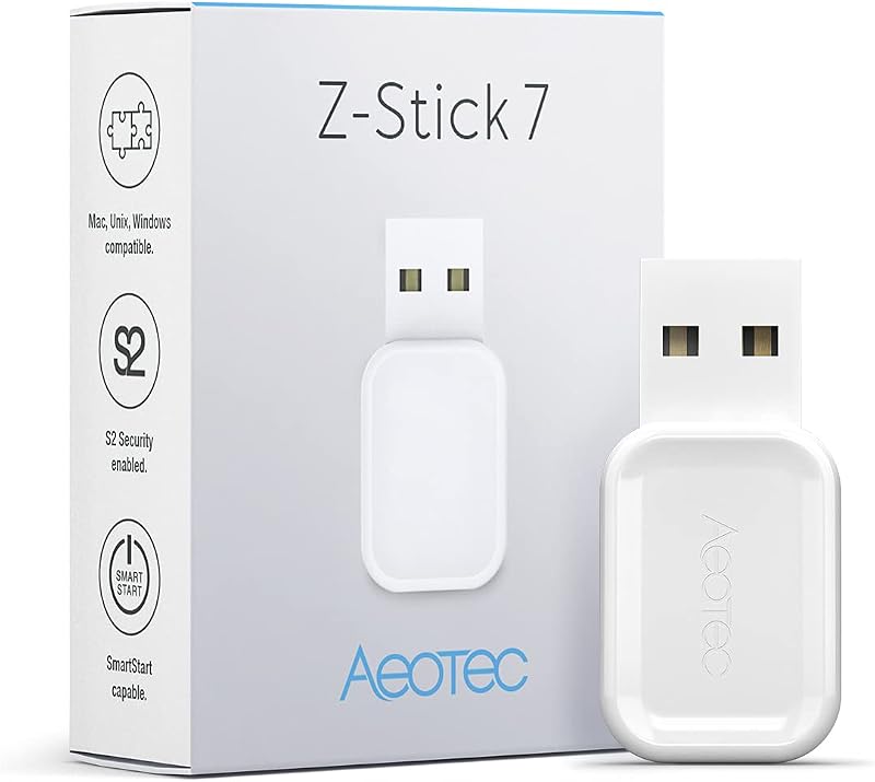 Controlador Z-Wave Plus USB para Raspberry Pi y Home