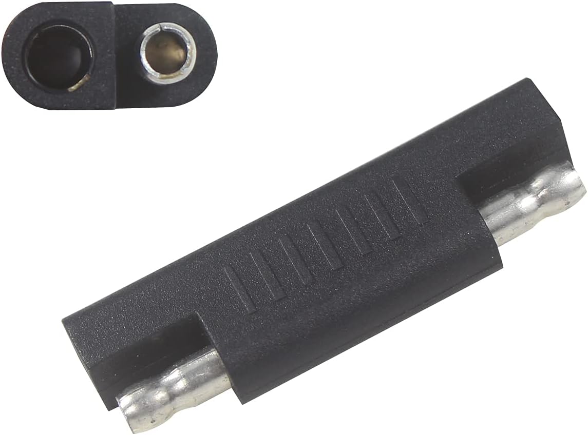 Conector adaptador inversa polaridad SAE 2 pines para panel solar
