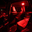 20 Focos LED Rojos 12V para Interior Auto Mapa Domos
