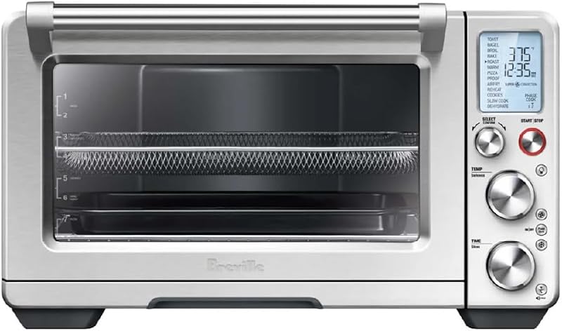Horno inteligente Breville Freidora aire acero inox