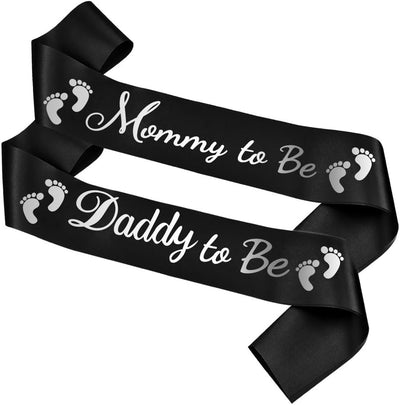 2 Bandas Negras para Baby Shower Regalos Nueva Mamá