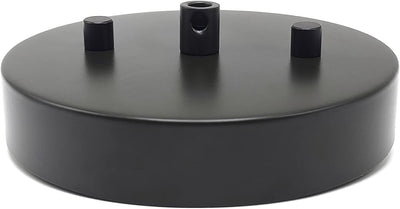Kit toldo candelabro acero placa lámpara colgante negro