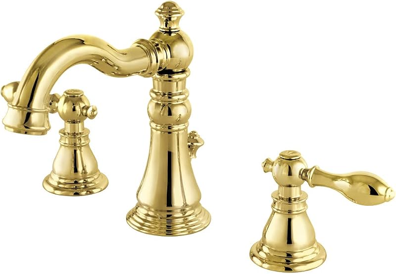 Grifo baño extendido drenaje emergente latón pulido