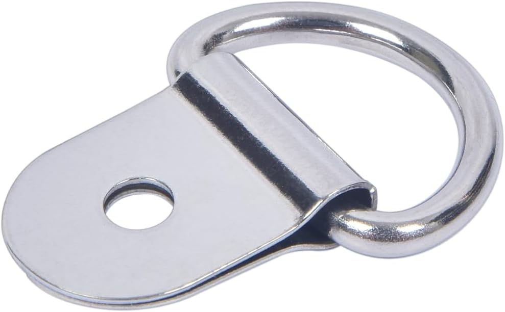 30 Pzas Anillos D Acero Inox para Amarre Cargas