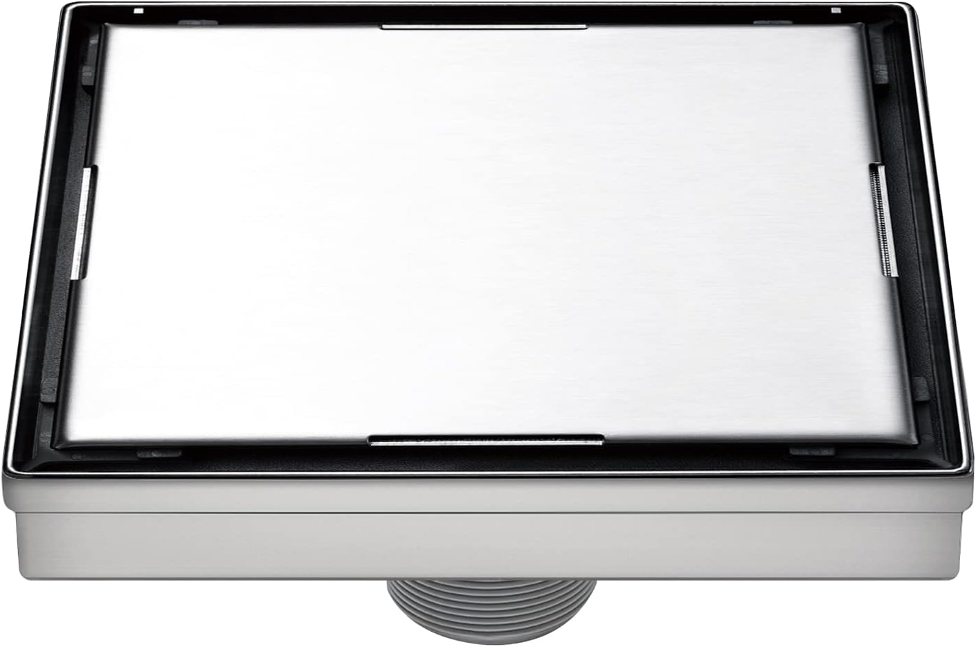Drenaje ducha cuadrado 6pulg acero inox cepillado